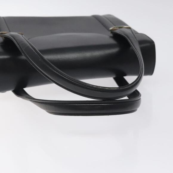 GUCCI Handbag Leather Black Gold - Picture 7 of 13